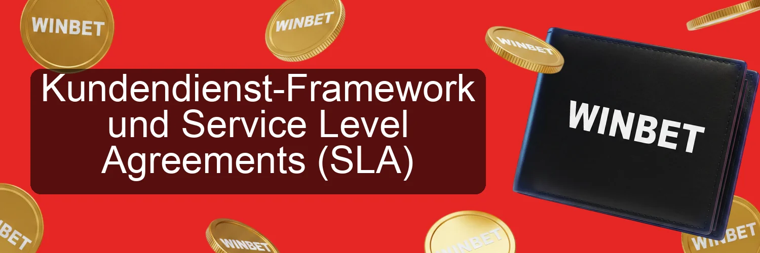 Kundendienst-Framework und Service Level Agreements (SLA)